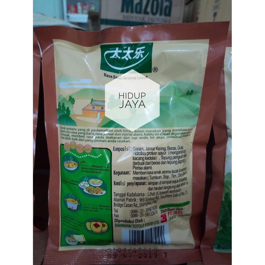 

(Expert) Totole Granulated Mushroom Bouillon ( Kaldu Rasa Jamur ) 80gr