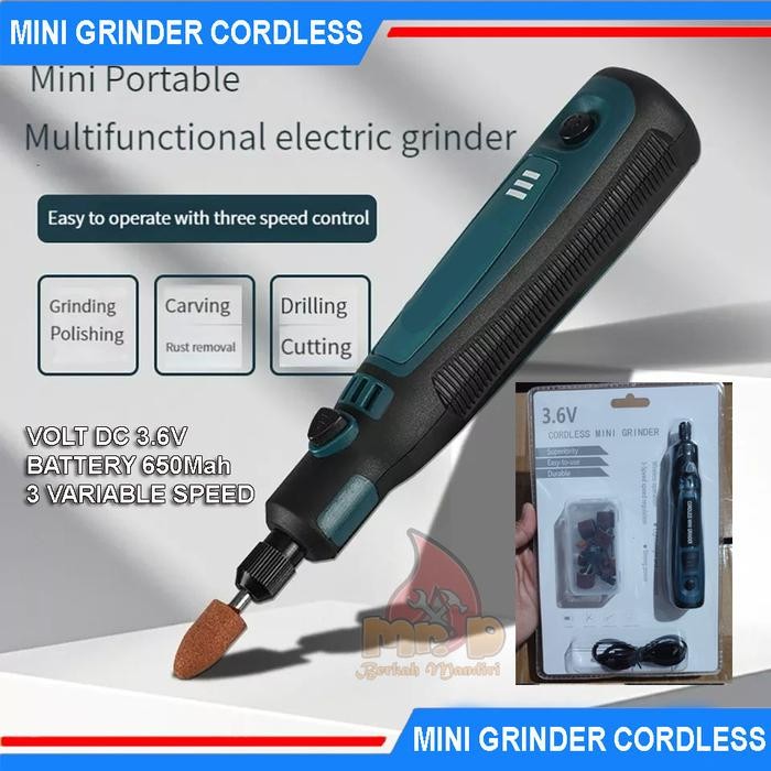 Mesin Mini Grinder Grafir Bor Gerinda Ukir Gerinda Mini Cordless