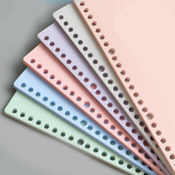 

AT 2Lbr Cover DIY Binder Morandi Macaron Color / Warna Estetik Refillable