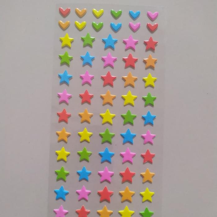 

AT Stiker anak timbul STAR 10x22cm
