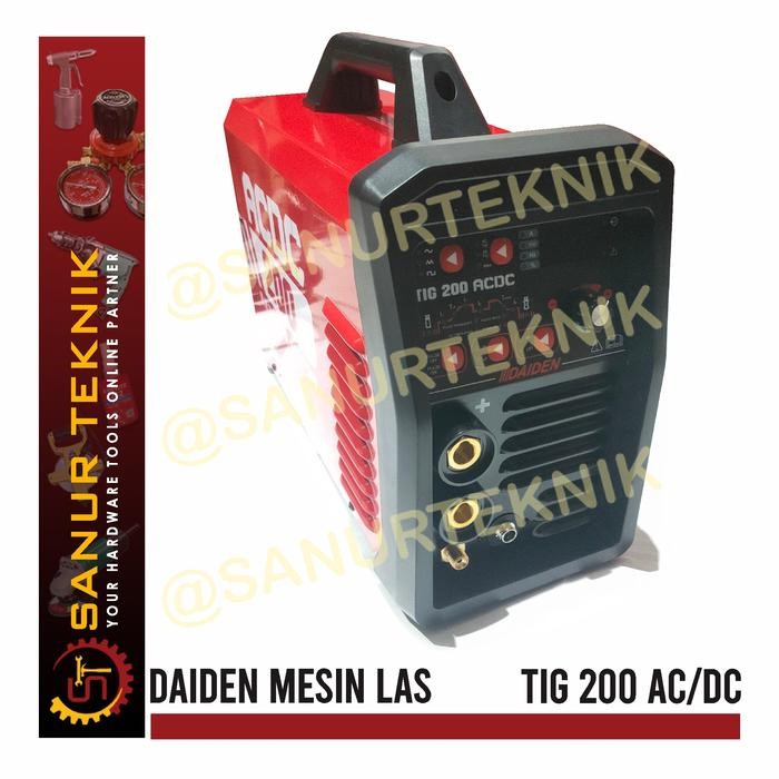 Daiden Welding Inverter Machine / Mesin Las TIG 200 AC/DC Pulse