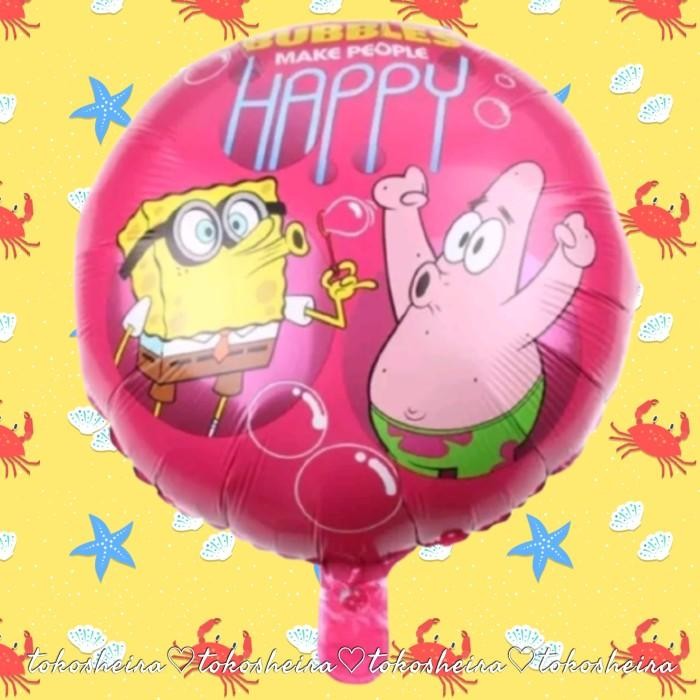 (Expert) Balon Spongebob Karakter Jumbo Dekorasi Balon Ulang Tahun Anak Bogor