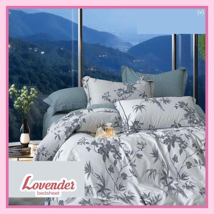 

AT Kain sprei katun jepang "Tangkai bunga -2