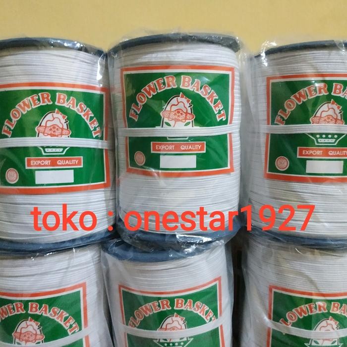 

AT karet elastis 4mm flower basket/karet elastis masker