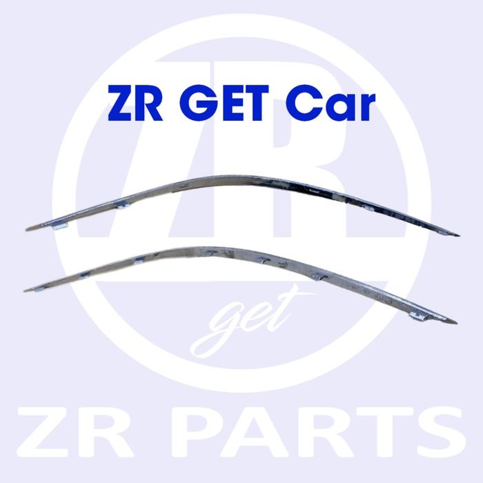 Lis Chrome Bemper Depan Mecedes Benz W211 2007 2009 Facelift