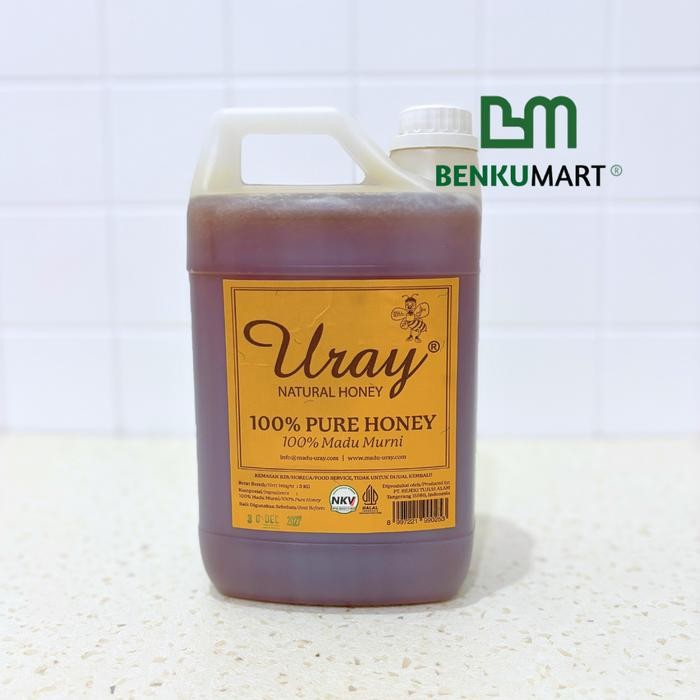

Madu Uray Natural Honey (3 Kg) Jerigen Kemasan Horeka