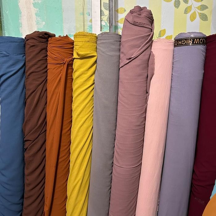 

AT (TERBARU) CRINKLE AIRFLOW POLOS Anti Kusut LEBAR 150CM
