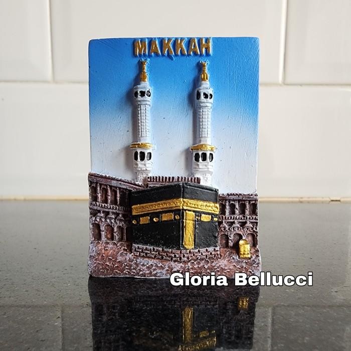 (Expert) SOUVENIR MAGNET KULKAS NEGARA ARAB SAUDI MEKKAH MAKKAH KABAH
