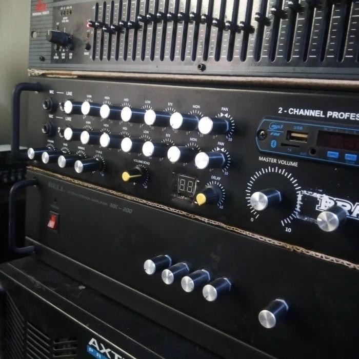 knop potensio knop almini knop silver masih ready