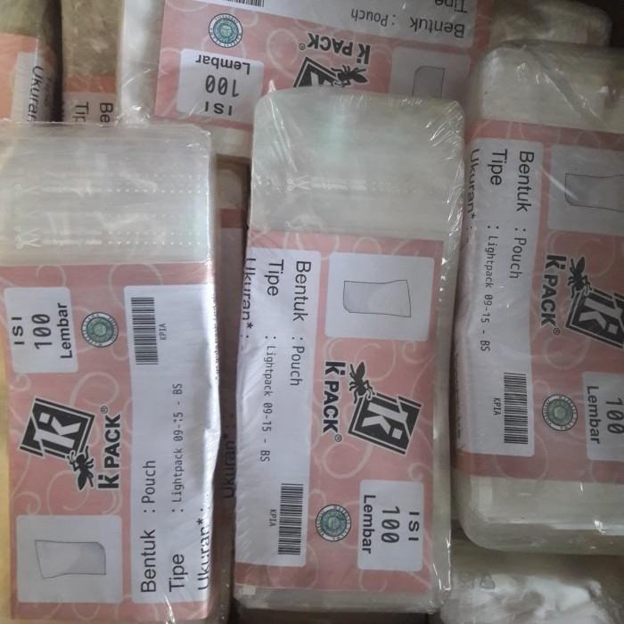 (Expert) Plastik standing pouch K'pack 09 x 15.