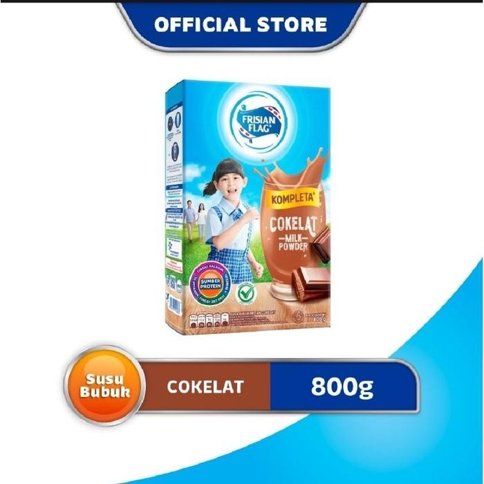 

(Expert) Frisian Flag Kompleta Cokelat 800gr - Susu Bubuk Keluarga