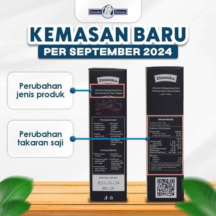 

(Expert) Etawaku Platinum - Susu Kambing Etawa Bubuk Premium Original Atasi Masalah Pernafasan Halal