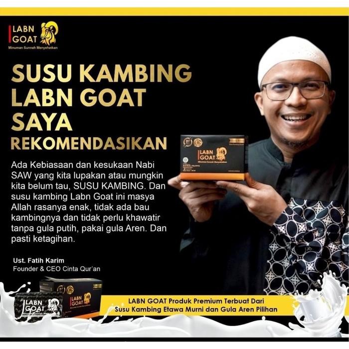 

(Expert) SUSU KAMBING ETAWA LABN GOAT SUPER GULA AREN / SUSU LABN GOAT -ISI 10 SACHET- SUPER LABN