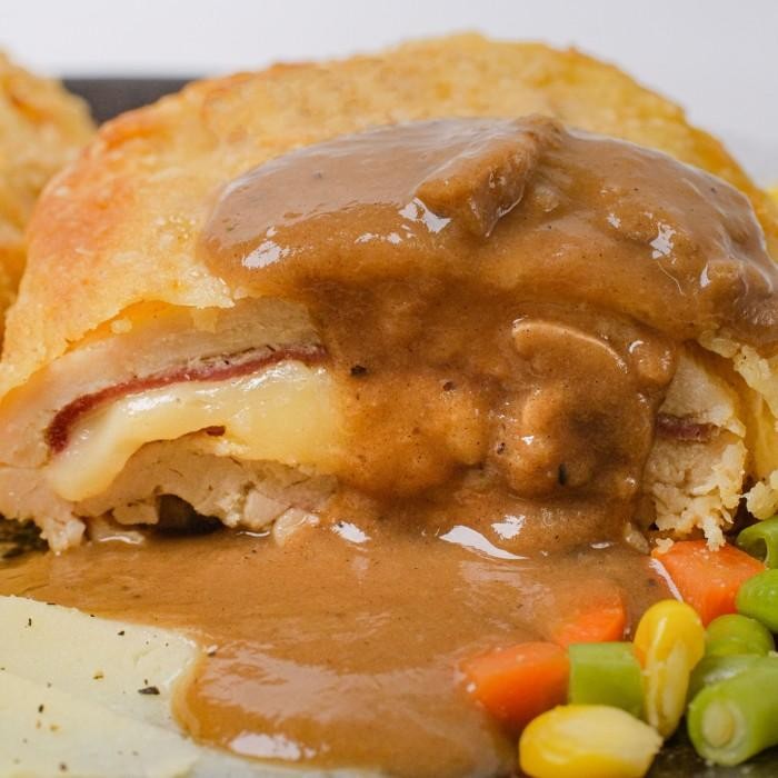 

(Expert) Grilled Chicken N` Oat Cordon Bleu (NOT FRIED). HEALTHY DIET CATERING