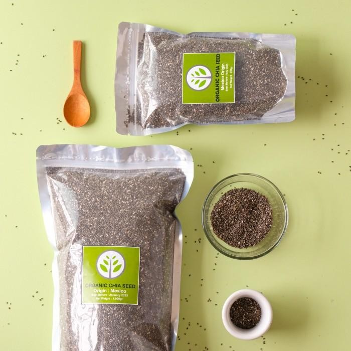 

(Expert) Organic Black Chia Seeds / Organic Chia Seed Mexico 1 Kg / 1000 gr