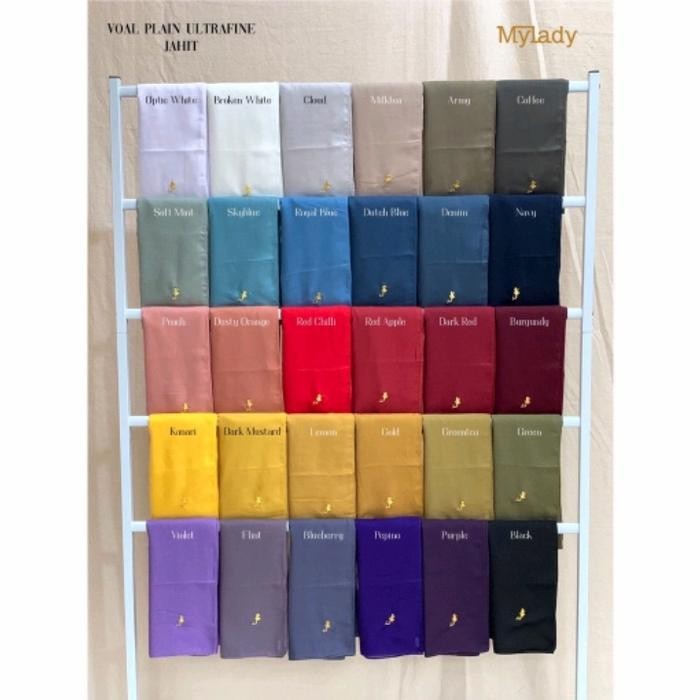 [3]HIJAB JILBAB MY LADY POLOS JAHIT TEPI