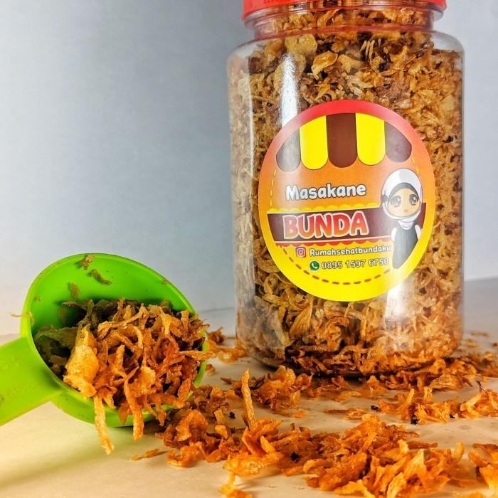 

(Expert) Bawang Goreng Premium Masakane Bunda / Brambang Goreng Enak Uk. Medium