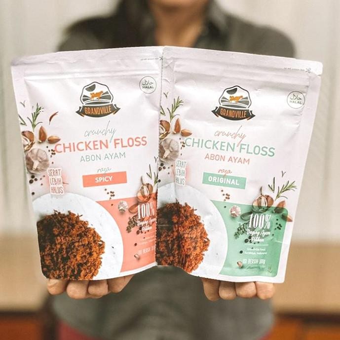 

(Expert) Grandville Abon Ayam Crunchy Original