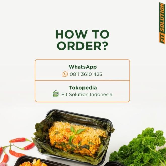 

(Expert) Low Cal Nasi Uduk with Shredded Chicken Breast. Healthy Diet Catering