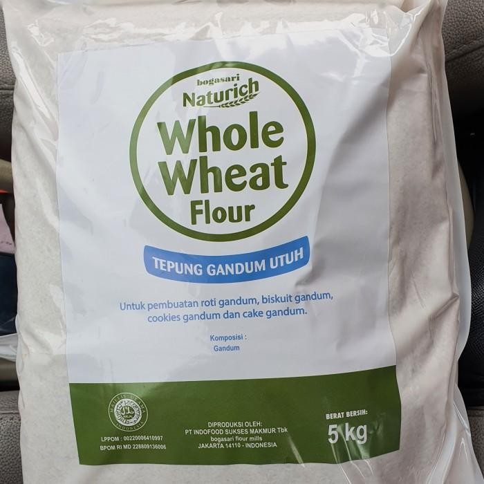 

(Expert) NATURICH WHOLE WHEAT FLOUR 5KG / TEPUNG GANDUM UTUH BOGASARI