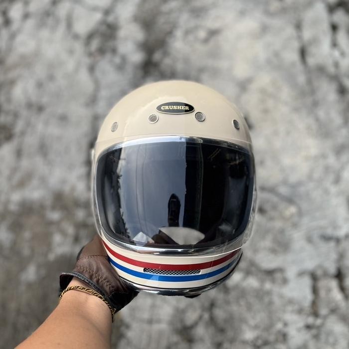 Helm Bell Bullitt Original Edition / Helm Cakil Custom Retro Vintage Tbk