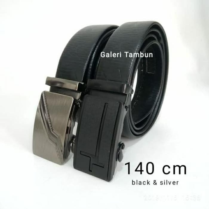 IKAT PINGGANG REL JUMBO GESPER PRIA SABUK RESLETING KULIT SINTETIS