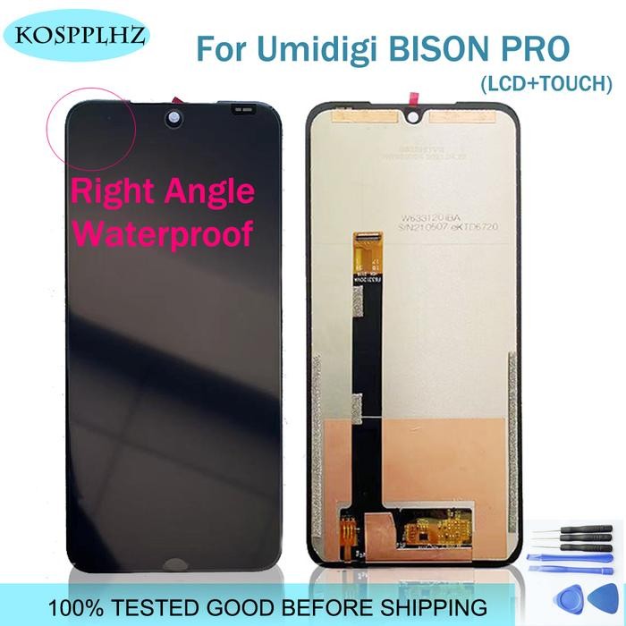 6.3inch Android11 Waterproof For Umidigi Bison LCD Touch Screen Di