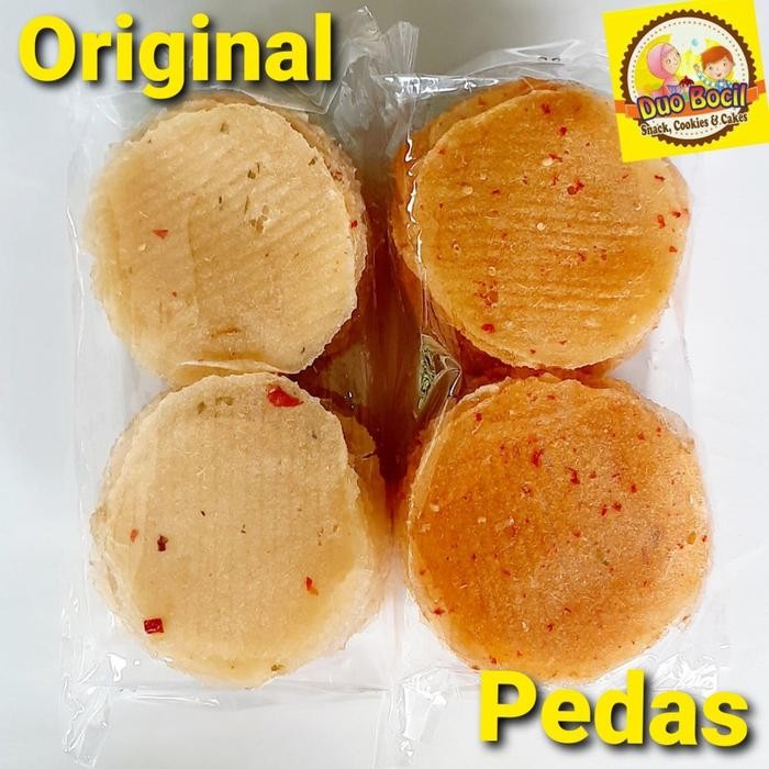

New Opak Singkong (isi 40 pcs) Original dan Pedas Asli Bogor - Duo Bocil Snack