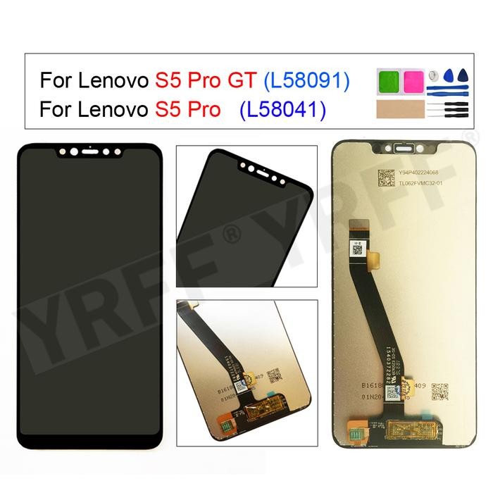LCD Display andTouch Screen Digitizer Assembly For Lenovo S5 Pro