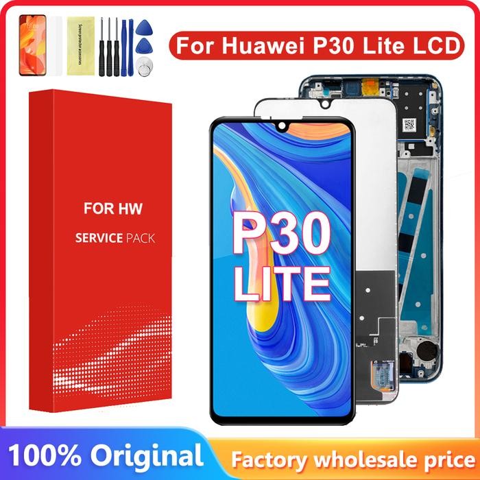 Original AMOLED Display For HUAWEI P30 Lite Lcd Display Touch Scr