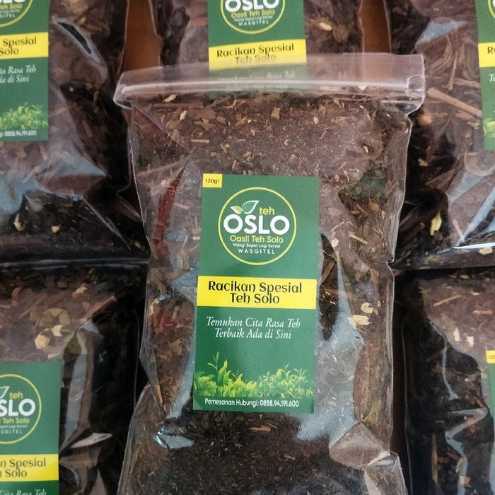 

New Racikan Teh Solo Brand Teh Oslo 120gr Wangi Sepet Kentel 1 Resep Biang Teh Solo Asli Tea