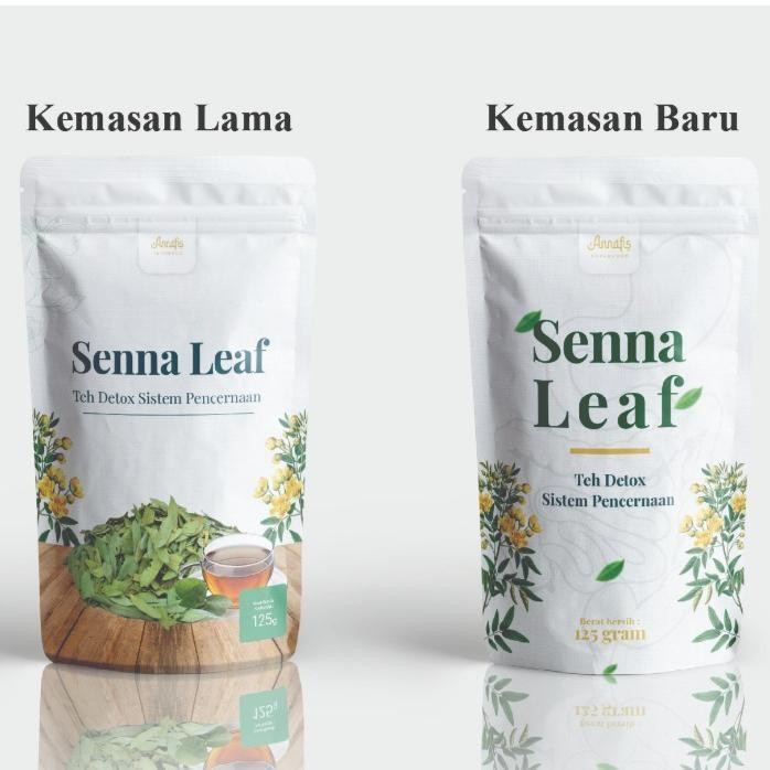 

New Original Senna Leaf Annafis Superfood 250gr Daun Sena Detoxgreen