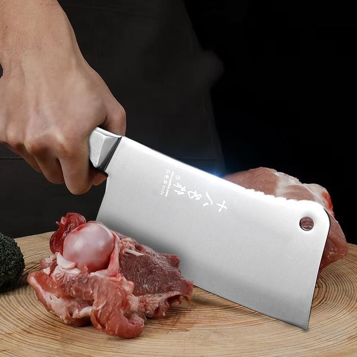 PROMO>>> XITUO Pisau Butcher Daging Almazan Cleaver Knife Golok Cincang Tulang <<<TERBARU