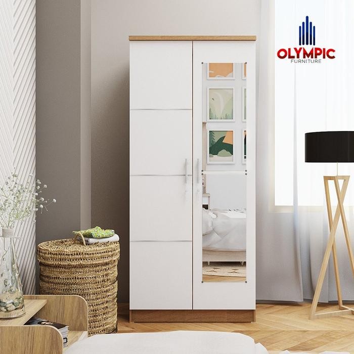 Lemari Pakaian Olympic Eero 2 Pintu