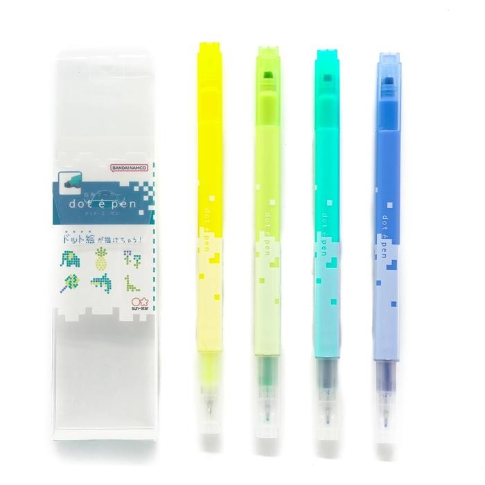 

Sun Star Dot E Square Marker Dual Sided Fine Pen Pixel Highlight