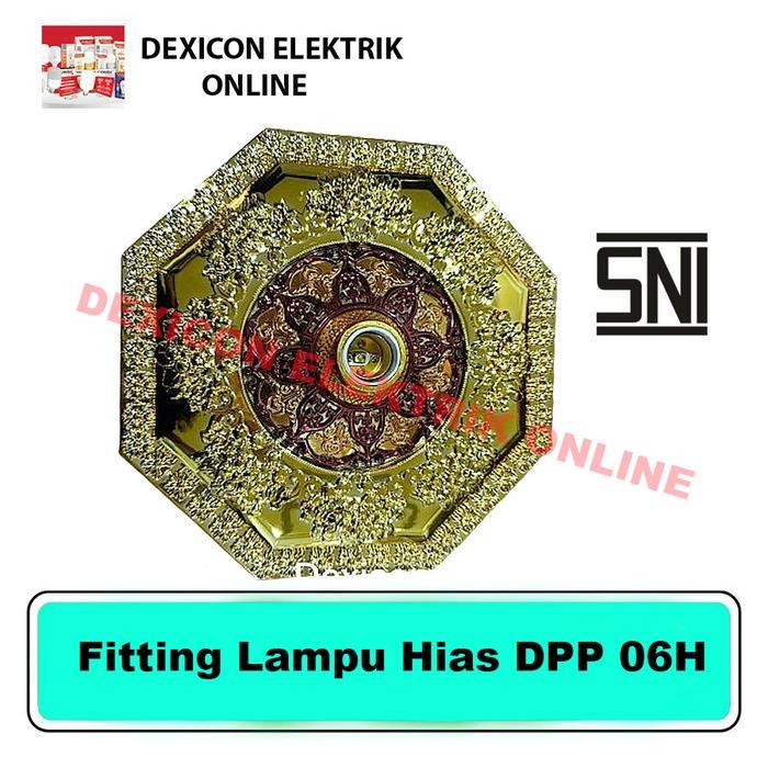 Fitting Lampu Hias 32cm / Fitting Hias Besar / Grosir Fitting Lampu