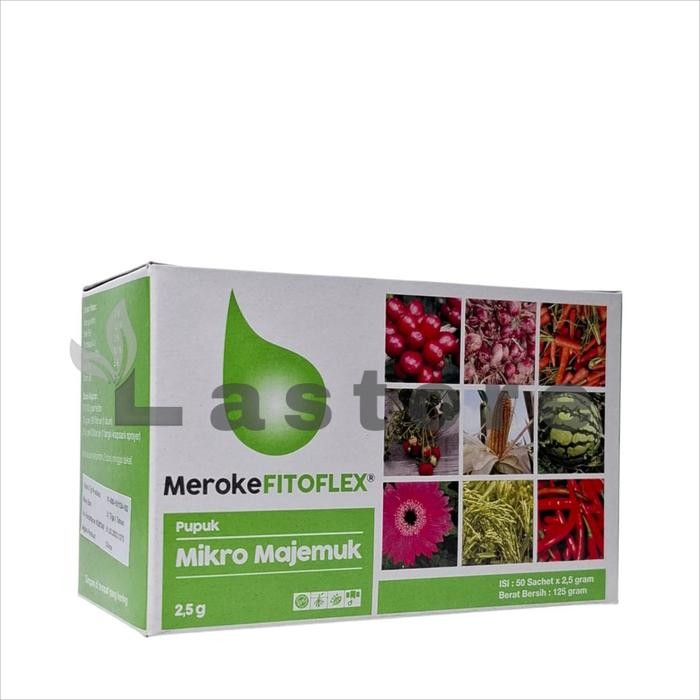 Pupuk Mikro Majemuk Meroke Fitoflex Isi 1 Box 50 Sachet