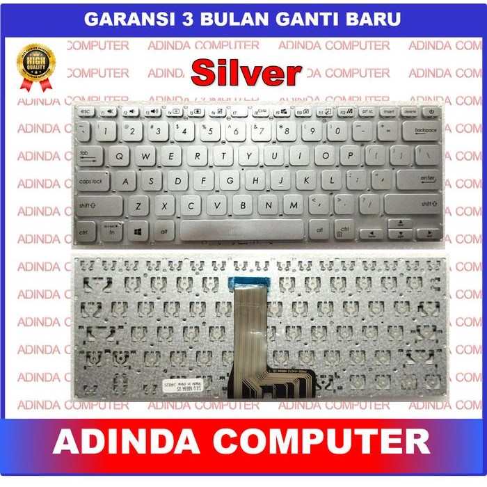 Keyboard X409 A416 A416M A416MA A416MAO A416JX Silver