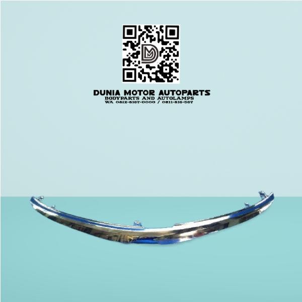 LIS GRILL RAM GRILLE TENGAH CHROME VIOS LIMO GEN 3 2013 S/D 2017 BARU