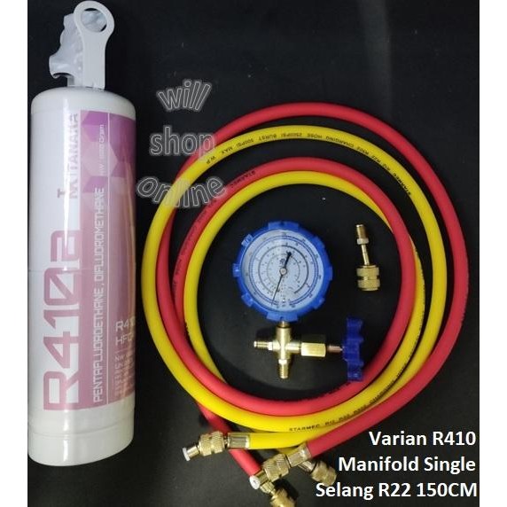 PAKET ALAT PENGISIAN FREON AC RUMAH R410 R410A MURAH