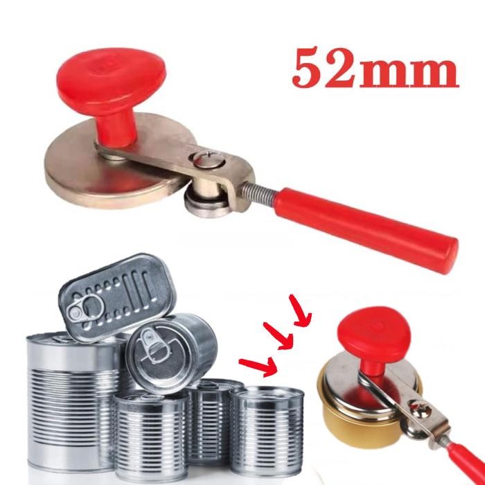 52mm Alat Manual Can Sealer Can Sealing Machine Sealer Kaleng Alat Sealer Botol Pet Can Sealer