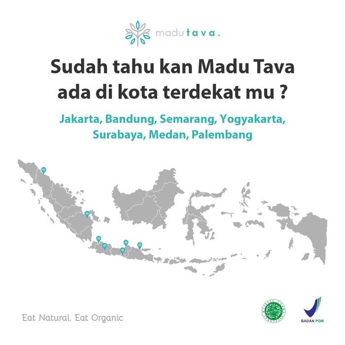 

Madu Murni Tava Nektar Multiflora Java 600Gr Pure Raw Honey