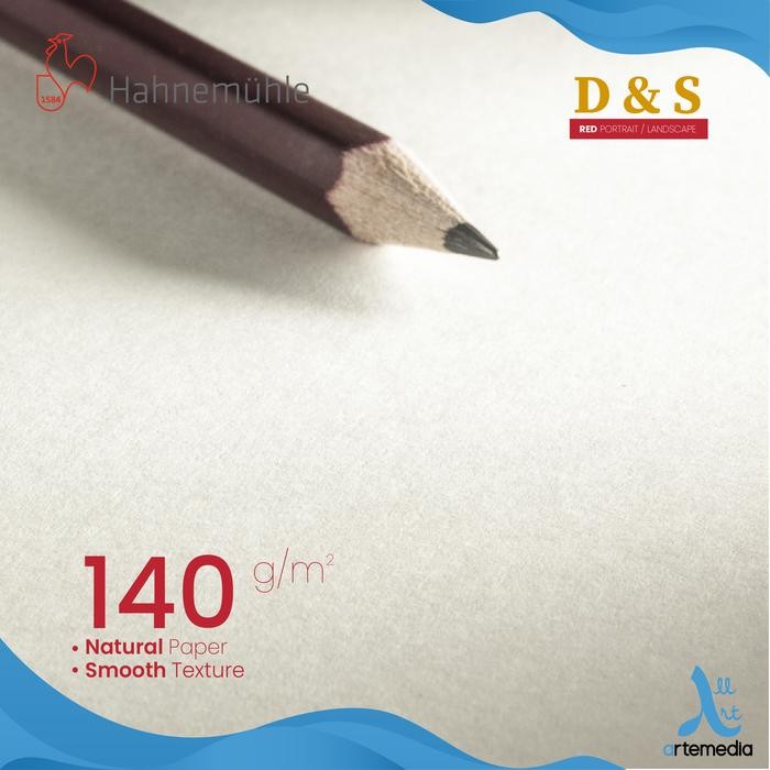 

Buku Sketsa Hahnemuhle D&S A5 Hard Cover Stitch Bound Sketchbook