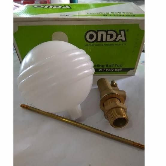 ONDA Floater Pelampung Air Plastik Toren Tangki Air Torrent 1/2" Inch