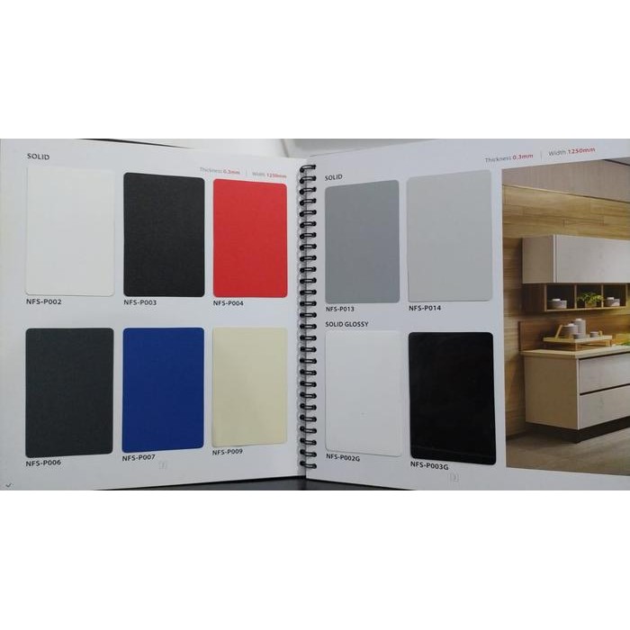 NEW FIT SHEET POLOS PVC SHEET SOLID PVC SHEET POLOS