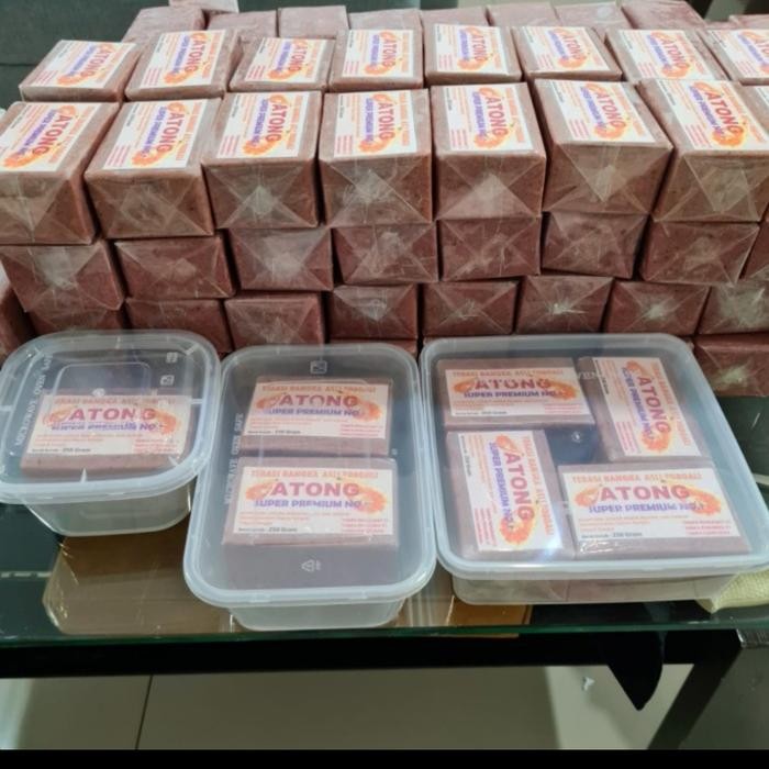 TERASI BANGKA ATONG SUPER PREMIUM BELACAN BANGKA ASLI TOBOALI UK.1KG