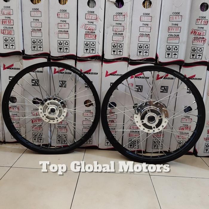 VELG ROSSI JUPITER MX NEW MX KING MX OLD SEPASANG RING 17 - VELG ROSSI ORIGINAL