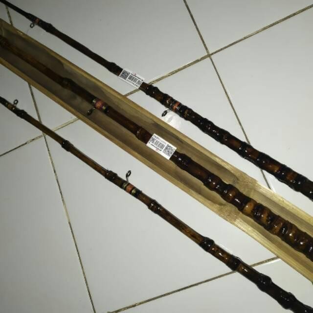 Joran kolam besutan khas solo bambu cendani 100rb