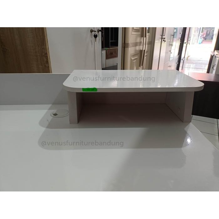 Meja Belajar Komputer Tulis Putih Kaki Besi 100Cm Nimalis Bandung