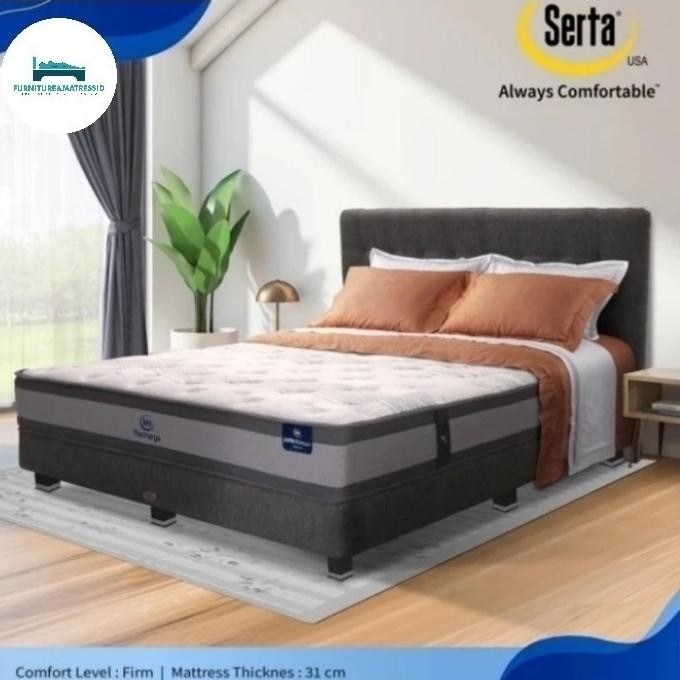 Kasur Serta Springbed Rearge (Full Set) - Ukuran 160X200